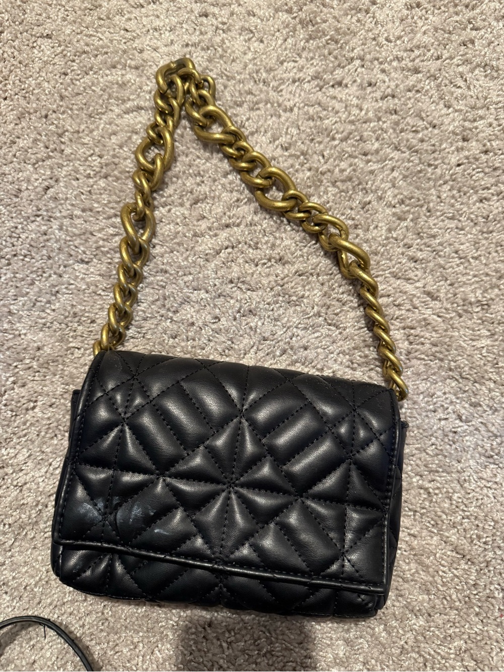 Zara Black Shoulder Bag